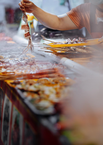 food in phra nakhon old town bangkok